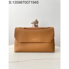 블랙프레임공장 프라다 라지 숄더백 1BD368 39*25*12cm 브라운