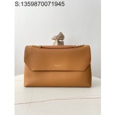 블랙프레임공장 프라다 라지 숄더백 1BD368 39*25*12cm 브라운