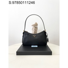 블랙프레임공장 프라다 에메 스몰 가죽 숄더백 1BC229 31*18*10cm 블랙