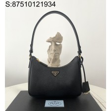 블랙프레임공장 프라다 사피아노 가죽 숄더백 1BC204 22*18*6cm