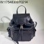 [JHL] 미우미우 레더 백팩 블랙 5BZ042 29.5*25*12.5cm
