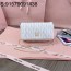[JHL] 미우미우 마테라쎄 나파 레더 미니백 5BP086 18*9.5*4cm 화이트