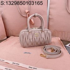 [JHL] 미우미우 아르카디 마테라쎄 나파 가죽 미니 백 19*10*5cm 5BP088 핑크