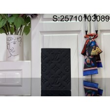 [88factory] 루이비통 패스포트 여권지갑 M13187 14*2.5*10cm 블랙 LOUIS VUITTON
