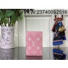 [88factory] 루이비통 포켓 오거나이저 카드지갑 M61696 M26080 1*7.5*11cm 핑크