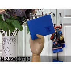 [88factory] 루이비통 멀티플 월릿 블루 M82272 11.5*9*1.5cm LOUIS VUITTON