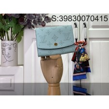 [88factory] 루이비통 아이리스 컴팩트 월릿 스카이 블루 M62542 12*9.5*3cm LOUIS VUITTON