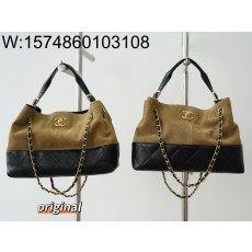 [LP공장] 샤넬 25A 버킷백 체인 골드 메탈 이음 카키 36*24*12cm 스