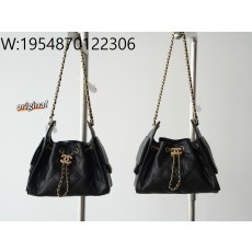 [LP공장] 샤넬 25 미니 핸드백 그레인드 카프스킨 골드 메탈 블랙 20*22*12.5cm