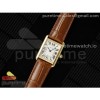 AF공장 까르띠에 탱크머스트 22미리 스몰사이즈 옐로우골드 Tank Must YG 22mm AF 11 Best Edition White Dial on Brown Leather Strap Ronda Quartz