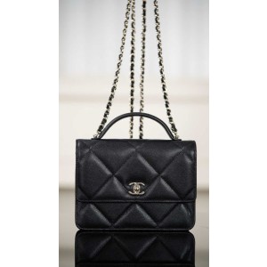(팬더샵) 샤넬 25K 탑핸들 WOC 미니 백팩(2color)