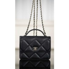 (팬더샵) 샤넬 25K 탑핸들 WOC 미니 백팩(2color)