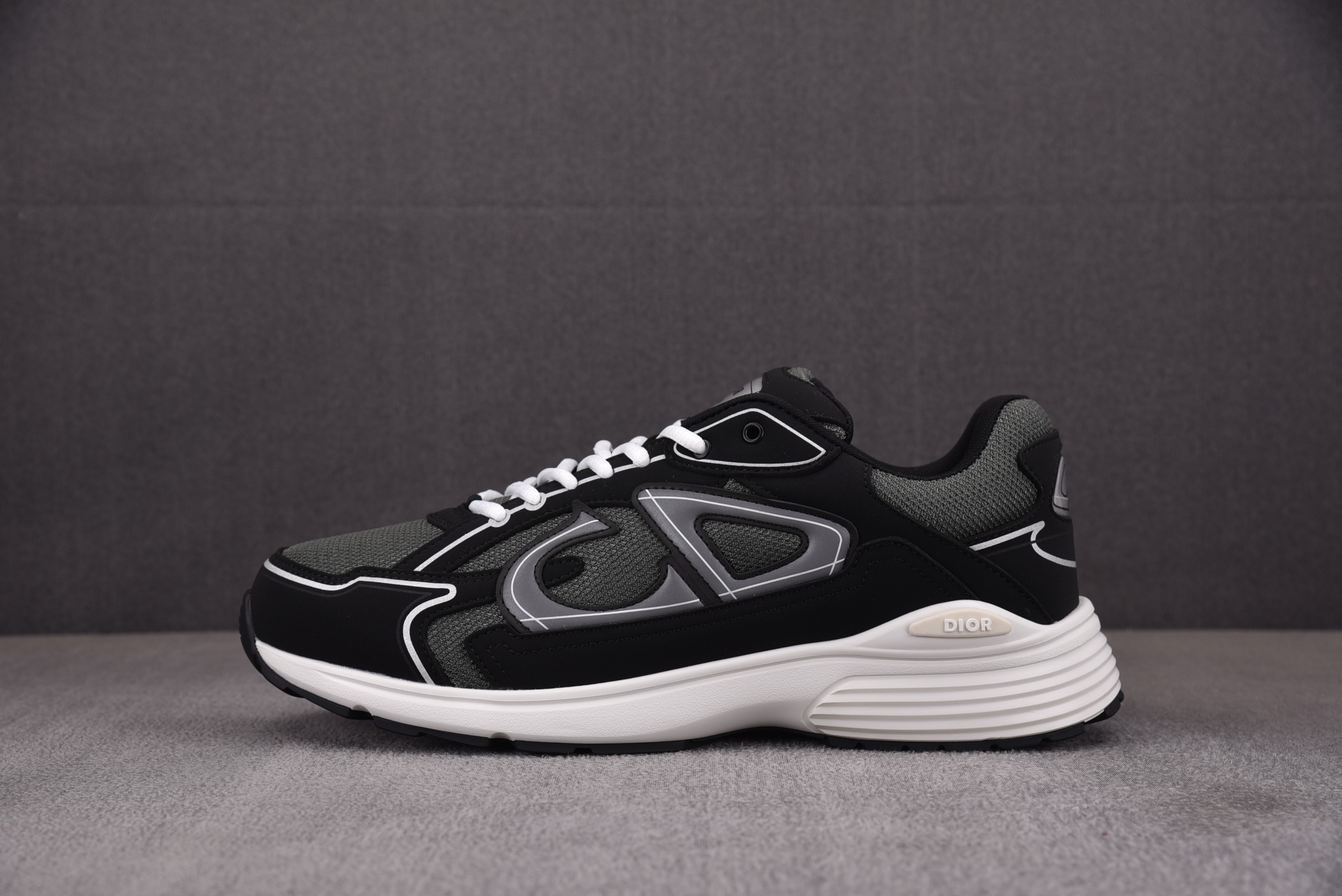 【BQ】Dior B30 MICROFIBER MESH 黑灰绿