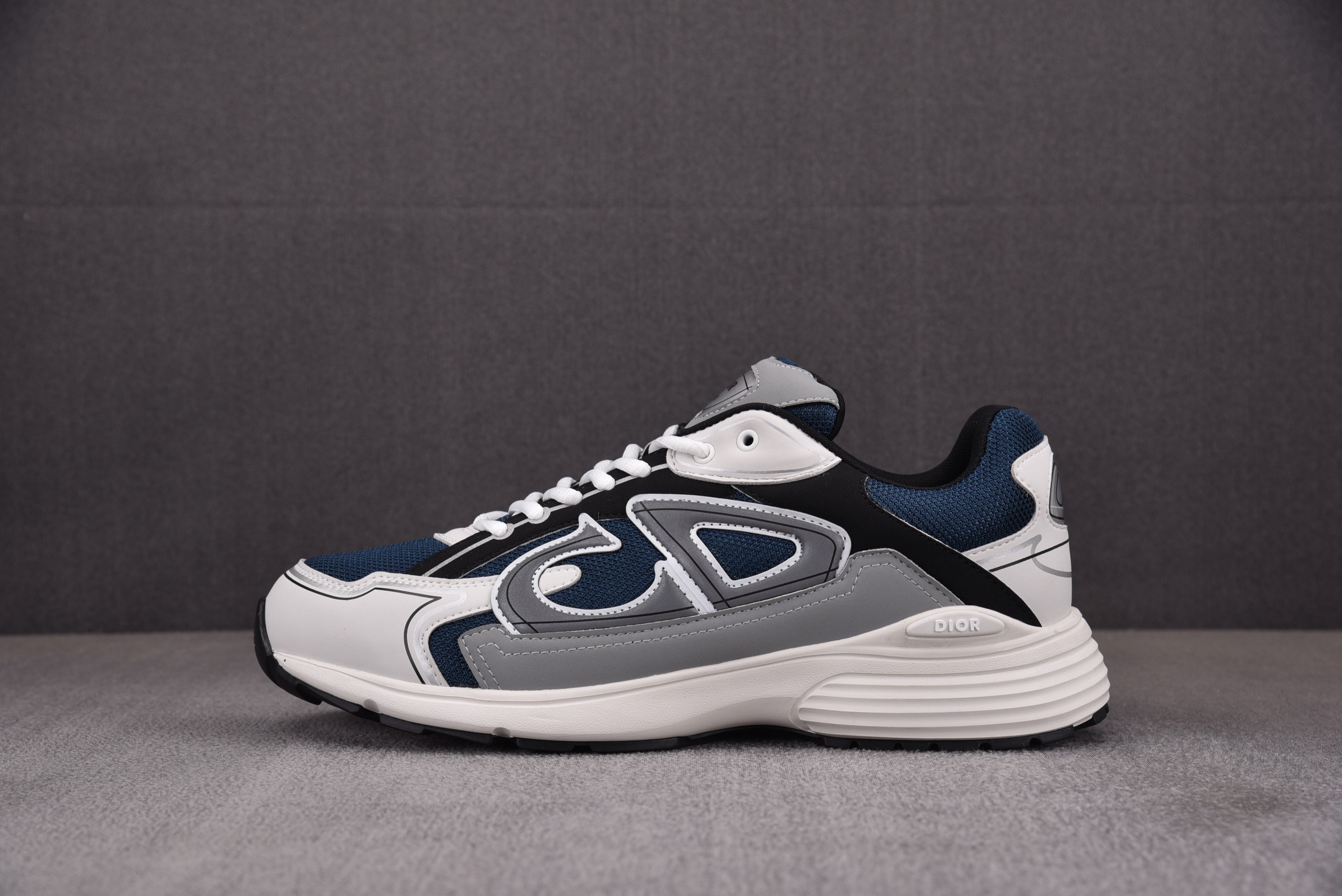 【BQ】Dior B30 MICROFIBER MESH 灰蓝