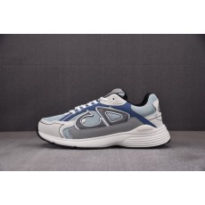 【BQ】Dior B30 MICROFIBER MESH 浅蓝灰