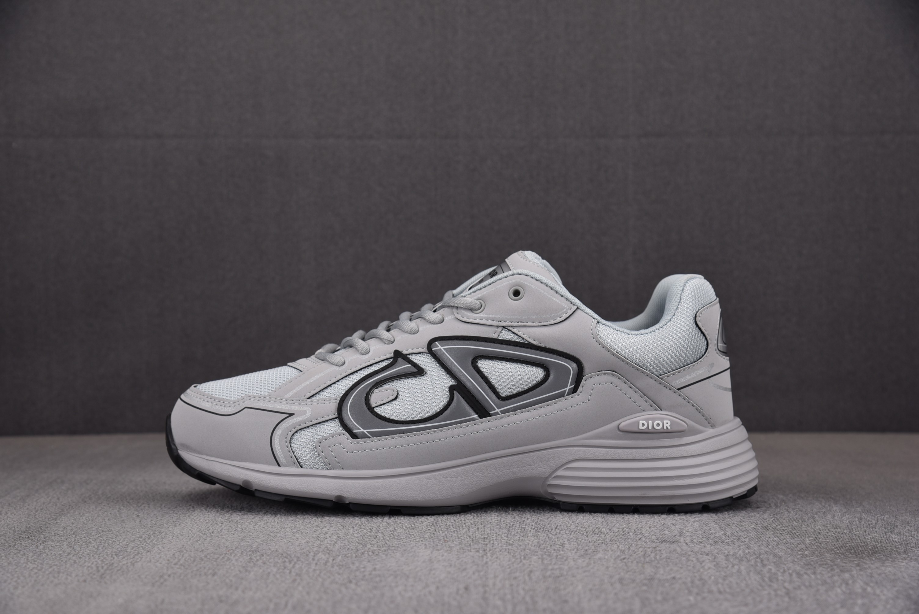 【BQ】Dior B30 MICROFIBER MESH 烟灰