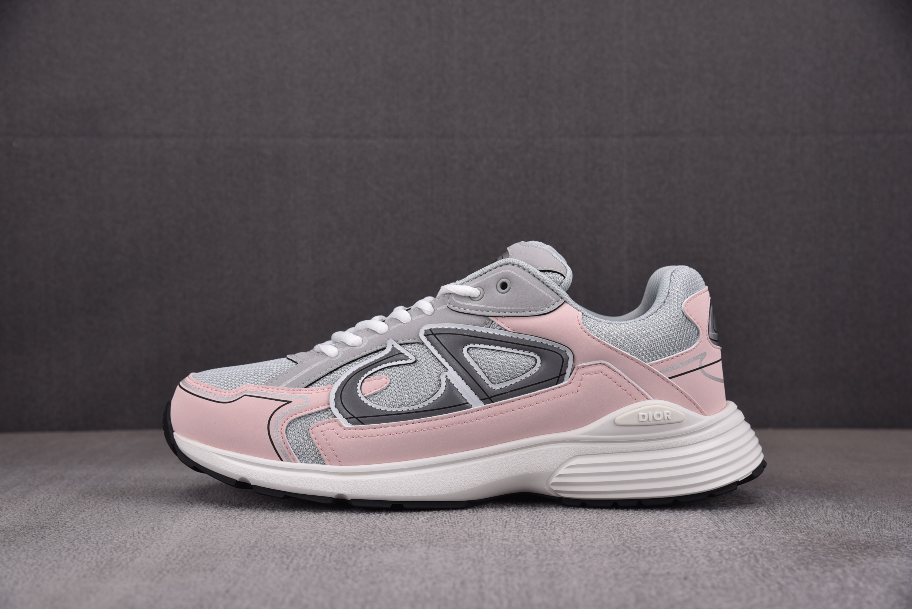 【BQ】Dior B30 MICROFIBER MESH 粉灰