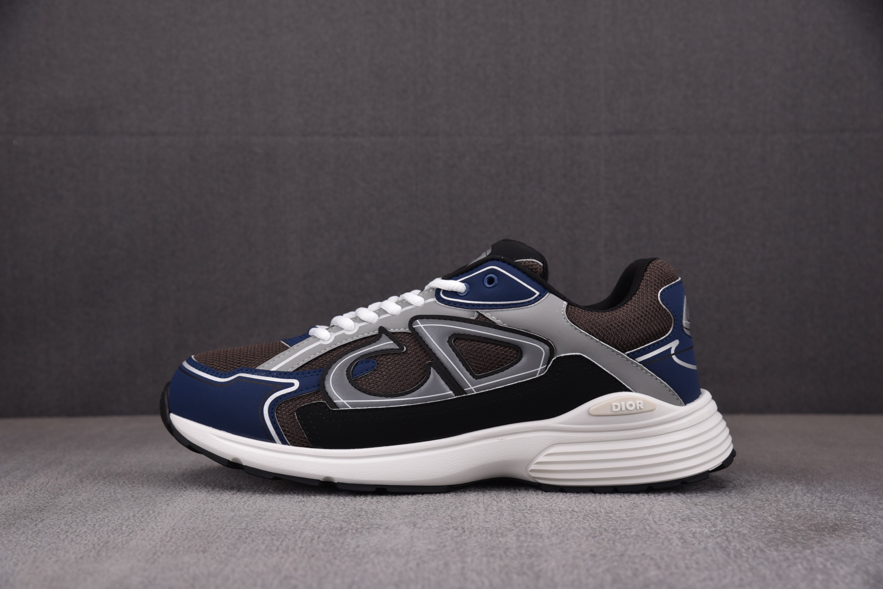 【BQ】Dior B30 MICROFIBER MESH 蓝褐色