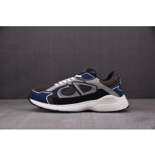 【BQ】Dior B30 MICROFIBER MESH 蓝褐色