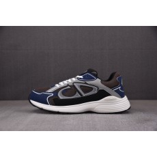 【BQ】Dior B30 MICROFIBER MESH 蓝褐色