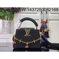 [88factory] 루이비통 LV x TM 카퓌신 스몰 M13714 14*8*21cm 블랙