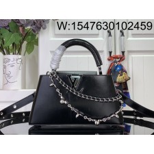 [88factory] 루이비통 카퓌신 이스트 웨스트 BB M25492 14*8*26.5cm 블랙