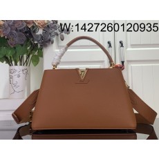 [88factory] 루이비통 카퓌신 MM 수플 M14371 33*24*12cm 브라운