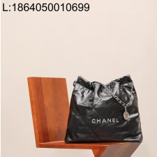 [CD] 샤넬 은장 22백 39*42cm 블랙 미디엄 스몰 2사이즈