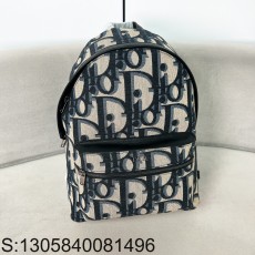 [JHL] 디올 맥시 오블리크 자카드 라이더 백팩 베이지 블랙 30*42*15cm