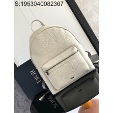 [JHL] 디올 라이더 2.0 백팩 디올 그래비티 레더 그레인드 카프스킨 베이지 29*40*17cm