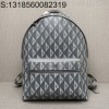 [JHL] 디올 라이더 백팩 디올 그레이 CD 다이아몬드 캔버스 스무스 카프스킨 30*42*15cm