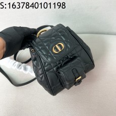 [JHL] 디올 카로 스몰 백팩 매크로까나쥬 블랙 M6302 19.5*18.5*8.5cm