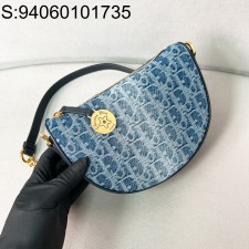 [JHL] 디올 디올스타 칼리스토 백 오블리크 자카드 데님 S3206 20*14*4cm