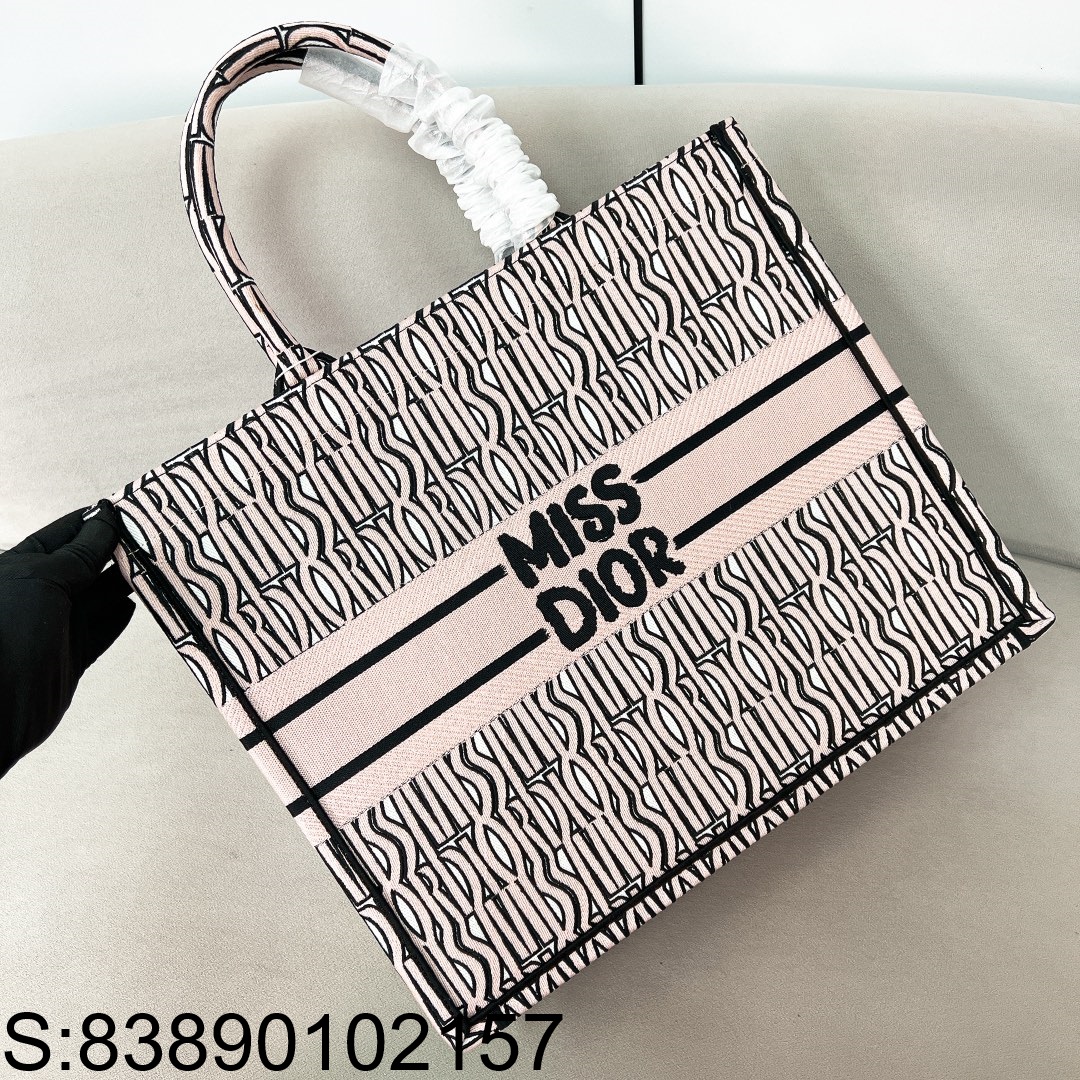 [JHL] 디올 미스 디올 Miss-DAllover 쇼퍼백 토트백 42*35*18.5cm 라지 Dior