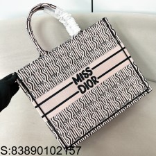 [JHL] 디올 미스 디올 Miss-DAllover 쇼퍼백 토트백 42*35*18.5cm 라지 Dior