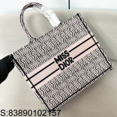 [JHL] 디올 미스 디올 Miss-DAllover 쇼퍼백 토트백 42*35*18.5cm 라지 Dior