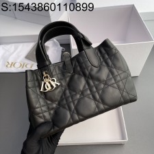 [JHL] 디올 스몰 뚜주흐 버티컬 토트백 매크로까나쥬 블랙 M2822 23*14*12cm