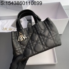 [JHL] 디올 스몰 뚜주흐 버티컬 토트백 매크로까나쥬 블랙 M2822 23*14*12cm