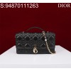[JHL] 디올 미스 디올 미니백 까나쥬 램스킨 S0980 21*11.5*4.5cm (컬러 문의)