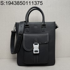 [JHL] 디올 레더 새들 토트백 남성 32*36*13.5cm 블랙