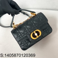 [JHL] 디올 미니 졸리 탑 핸들백 까나쥬 카프스킨 블랙 M9272 19*2*6cm