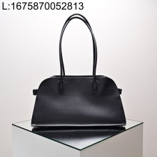 [켄달공장] 더 로우 마고 레더 숄더 12 백 블랙 38*18*23cm