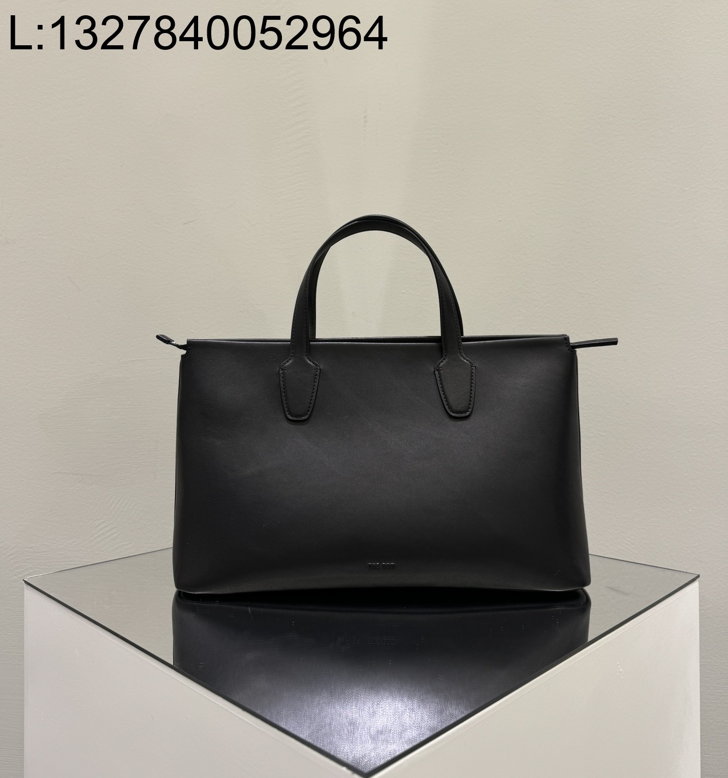 [켄달공장] 더 로우 마르셀 백 레더 블랙 32.5*13*21cm