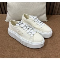 (IU공장) 미우미우 데님 스니커즈(2color)