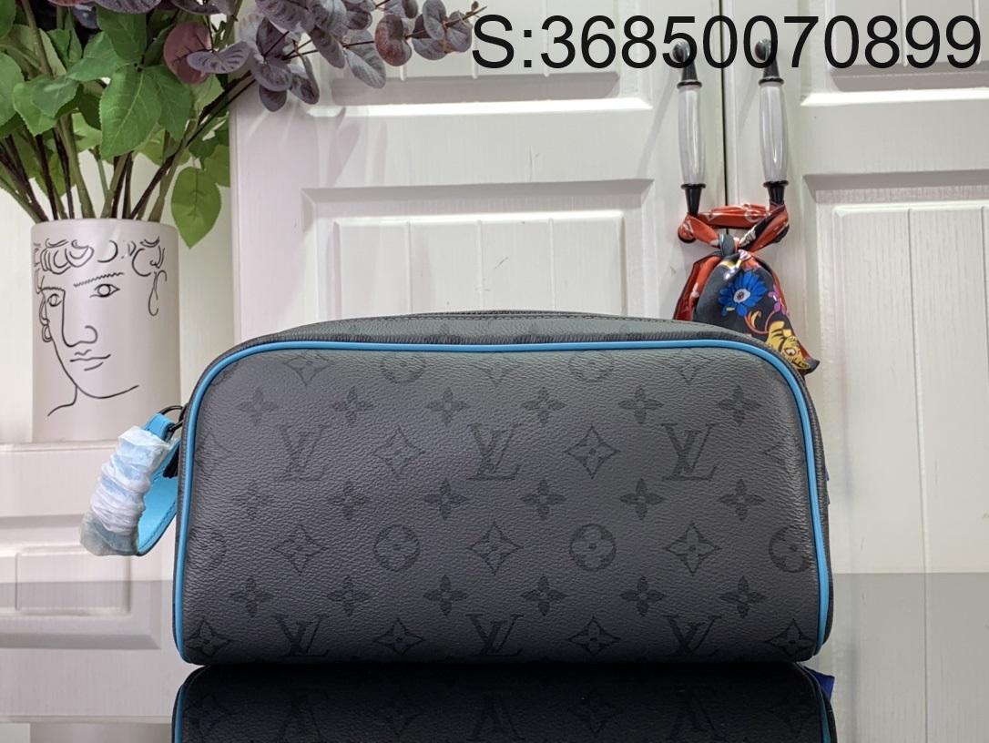[88factory] 루이비통 돕키트 클러치백 파우치백 28*15*16.5cm M11482 블루 LOUIS VUITTON