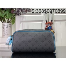 [88factory] 루이비통 돕키트 클러치백 파우치백 28*15*16.5cm M11482 블루 LOUIS VUITTON