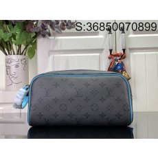 [88factory] 루이비통 돕키트 클러치백 파우치백 28*15*16.5cm M11482 블루 LOUIS VUITTON