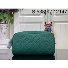 [88factory] 루이비통 돕키트 엠보 모노그램 M12863 15*16.5*28cm 그린 LOUIS VUITTON