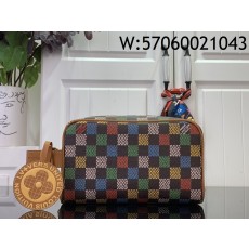 [88factory] 루이비통 락커 돕키트 13*12*23cm N00151 브라운
