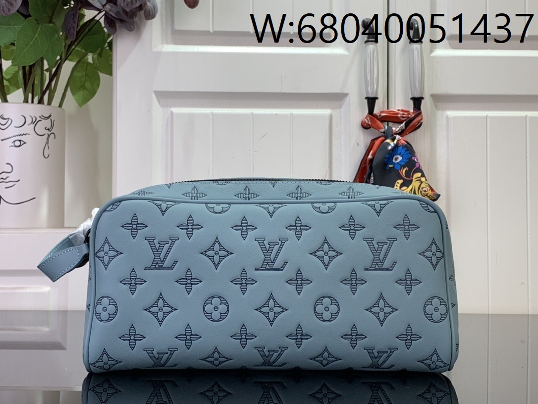[88factory] 루이비통 돕키트 라이트 블루 M14843 15*16.5*28cm